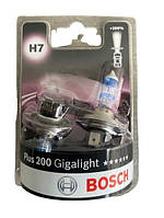 Лампа 12V 55W H7 Plus 200 Gigalight (к-кт 2шт) (вир-во Bosch)