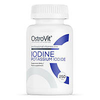 Вітаміни та мінерали OstroVit IODINE Potassium Iodide, 250 таблеток CN14344 VB