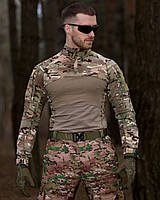 Рубашка тактическая боевая FIGHT камуфляж, Убокс (убакс), размер S, рубашка для военных BIMA
