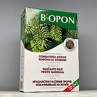Удобрение Biopon для хвойных растений от пожелтения гранулы 1 кг