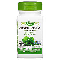 Натуральная добавка Nature's Way Gotu Kola Herb 950 mg, 100 вегакапсул CN12312 VB