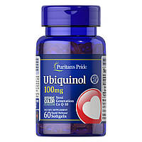 Натуральная добавка Puritan's Pride Ubiquinol 100 mg, 60 капсул CN13155 VB