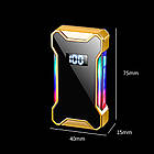 Запальничка usb імпульсна в подарунковому пакованні US-748B, фото 2