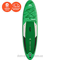 Надувная доска SUP 9.10 Aqua Marina BREEZE BT-21BRP САП борд для серфинга и плавания с веслом. iSUP