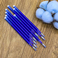 Високотемпературна зникаюча ручка для позначень на матеріалах при розкрої / синій / замовлення від 1 штуки