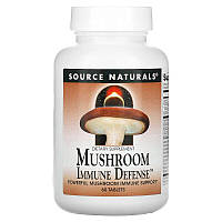 Натуральная добавка Source Naturals Mushroom Immune Defense, 60 таблеток CN13638 VB