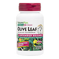 Натуральная добавка Natures Plus Herbal Actives Olive Leaf, 30 таблеток CN11799 VB