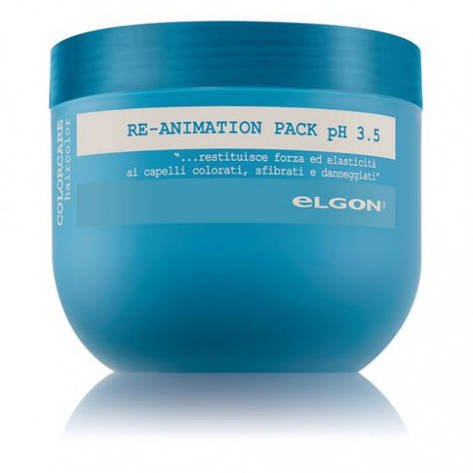 Відновлююча маска для пошкодженого волосся Elgon Colorcare Re-Animation Pack 500 мл (519889), фото 1