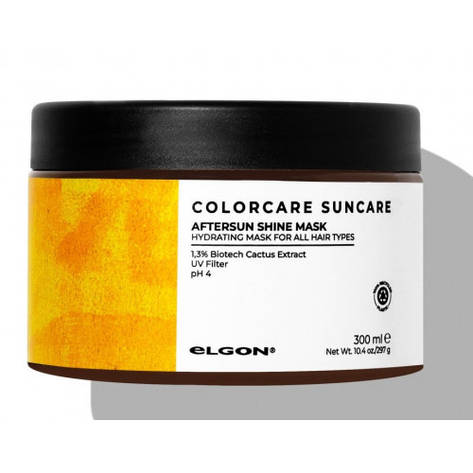 Маска після сонця для блиску волосся Elgon Suncare Aftersun Shine Mask 300 мл (450156), фото 1
