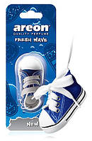 Ароматизатор сухий AREON FRESH WAVE (КЕДИ) New Car [FW11]