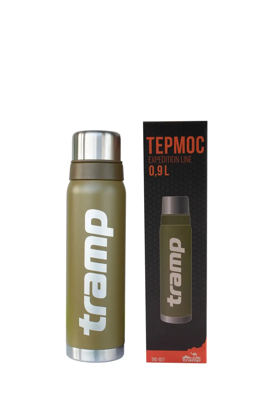 Термос Tramp Expedition Line 0,9 л оливковий TRC-027-olive