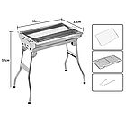 Переносний мангал BARBECUE TRAY 882 CA-11, фото 2