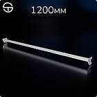 Тримач кронштейна L12-3115 s1,2 (тр.30x15), чорний. Рейки-опори комплектуючі до торгового обладнання, фото 3