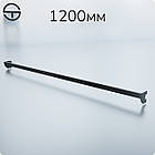 Тримач кронштейна L12-3115 s1,2 (тр.30x15), білий. Рейки-опори комплектуючі до торгового обладнання, фото 3