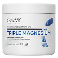 Витамины и минералы OstroVit Triple Magnesium, 100 грамм CN6548 VB