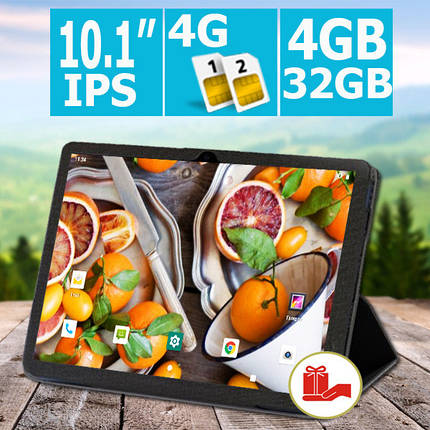 Планшет телефон Samsung Galaxy Tab Q10 Ultra LTE 4/32 DUAL SIM 10.1" IPS + Чохол-книжка у Подарунок!, фото 1