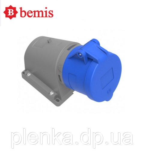 Розетка настінна 220V 3х32A поліамід IP44 Bemis