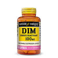 Натуральная добавка Mason Natural Dim Diindolylmethane 100 mg, 60 капсул CN11302 VB