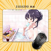 Килимок для мишки А4 - 210x290 мм Boku no Kokoro no Yabai Yatsu / Пітьма всередині мене 004