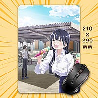 Килимок для мишки А4 - 210x290 мм Boku no Kokoro no Yabai Yatsu / Пітьма всередині мене 005