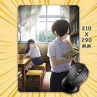 Килимок для мишки А4 - 210x290 мм Boku no Kokoro no Yabai Yatsu / Пітьма всередині мене 006