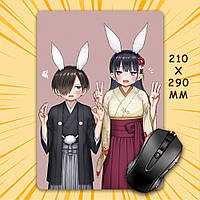 Килимок для мишки А4 - 210x290 мм Boku no Kokoro no Yabai Yatsu / Пітьма всередині мене 007