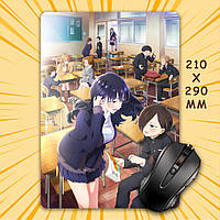 Килимок для мишки А4 - 210x290 мм Boku no Kokoro no Yabai Yatsu / Пітьма всередині мене 008