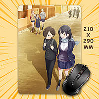 Килимок для мишки А4 - 210x290 мм Boku no Kokoro no Yabai Yatsu / Пітьма всередині мене 009