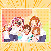 Плакат А4 Аніме Boku no Kokoro no Yabai Yatsu / Пітьма всередині мене 003