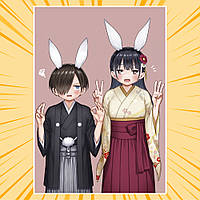 Плакат А4 Аніме Boku no Kokoro no Yabai Yatsu / Пітьма всередині мене 007