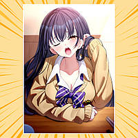 Плакат А4 Аніме Boku no Kokoro no Yabai Yatsu / Пітьма всередині мене 012