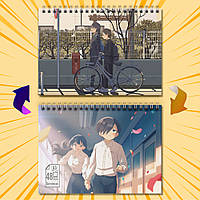 Скетчбук А5 48 арк. 150 гр.м² Boku no Kokoro no Yabai Yatsu / Пітьма всередині мене