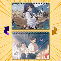 Скетчбук А5 48 арк. 150 гр.м² Boku no Kokoro no Yabai Yatsu / Пітьма всередині мене 002