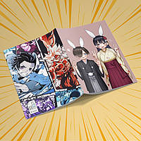 Зошит А5 48 арк. на скобі у клітинку 60 гр.м² Boku no Kokoro no Yabai Yatsu / Пітьма всередині мене 007