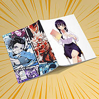 Зошит А5 48 арк. на скобі у клітинку 60 гр.м² Boku no Kokoro no Yabai Yatsu / Пітьма всередині мене 010