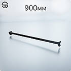 Тримач кронштейна L9-315 s0,8 (тр.30x15), білий. Рейки-опори комплектуючі до торгового обладнання, фото 4