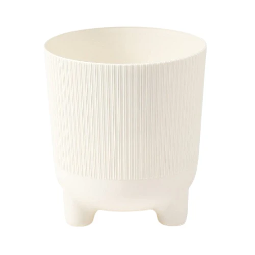 Горщик для квітів на ніжках "Арія-Джампер" 1,6л d14см (білий) Lamela