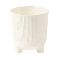 Горщик для квітів на ніжках "Арія-Джампер" 1,6л d14см (білий) Lamela