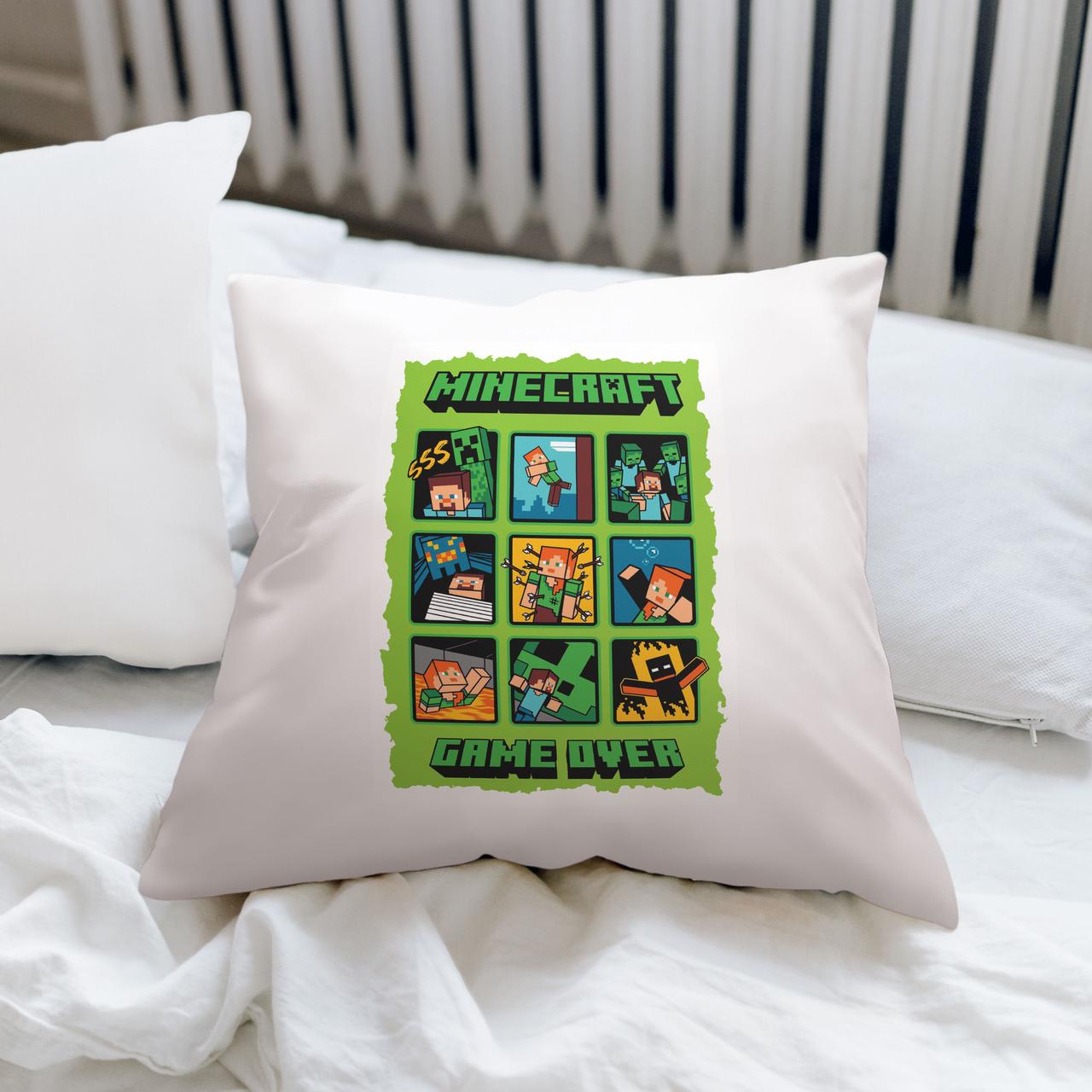 Подушка з принтом "Minecraft / Майнкрафт" №4, фото 1