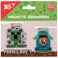 Закладки магнитные Yes Minecraft friends, 2шт