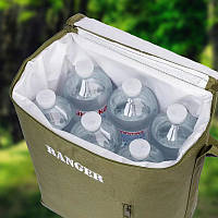 Термосумка Ranger HB5-18Л. Термосумка для хранения воды, продуктов, мяса на 18 литров 37,5х28х19,5 см