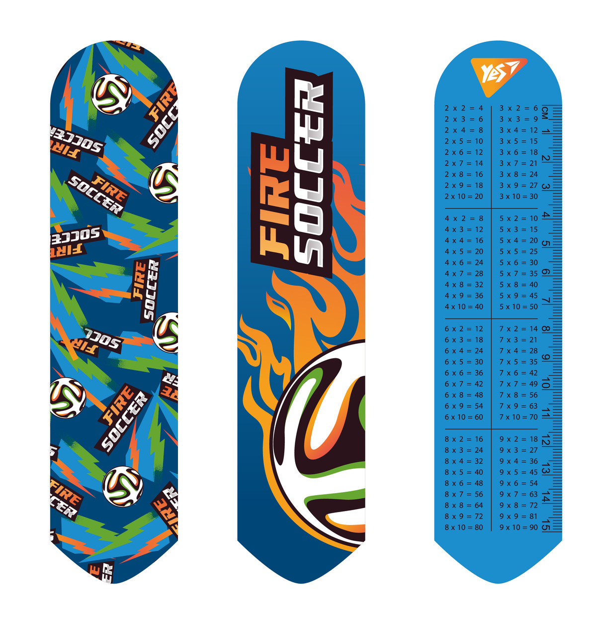 Закладинка 2D Yes Football блакитна, фото 1