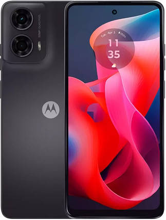Motorola G24 4/128GB NFC Matte Charcoal (XT2423-3) Гарантія 1 рік, фото 1