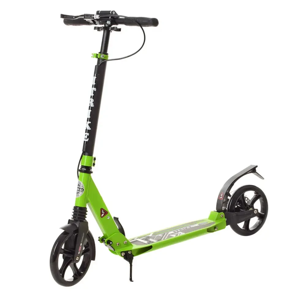 Самокат складаний міський iTrike SR 2-018-8 з ременем для перенесення, 4 кольори, фото 1