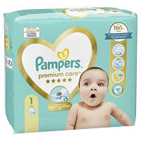 Підгузок Pampers Premium Care New Born Розмір 1 (2-5 кг) 26 шт (8001841104614), фото 3