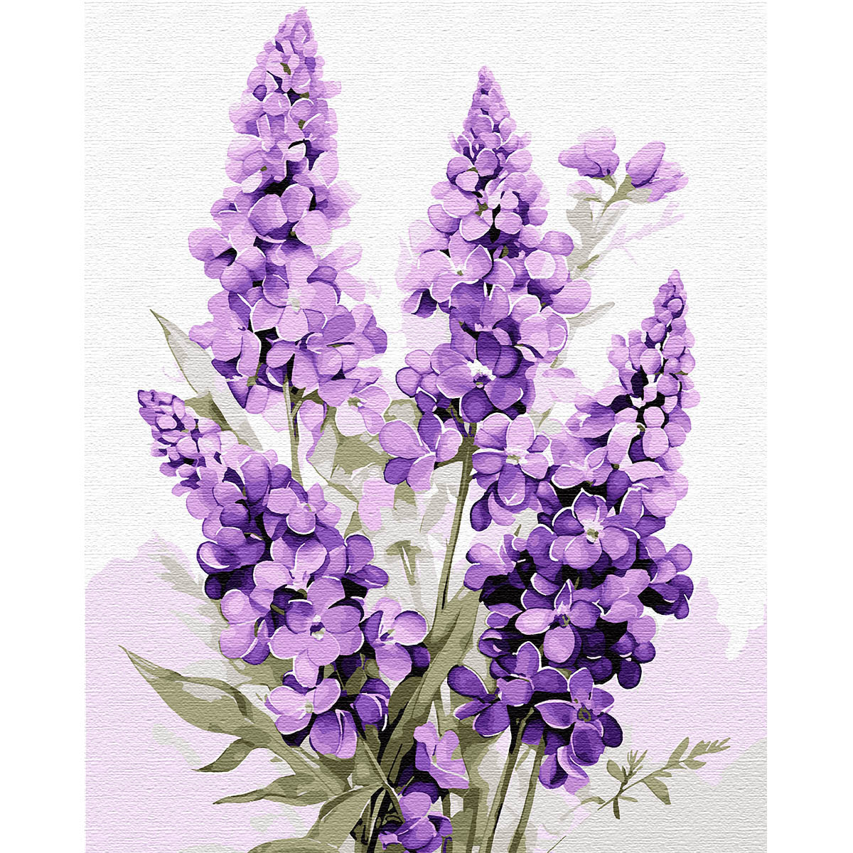 Картина за номерами SANTI Улюблений бузок 40х50, фото 1