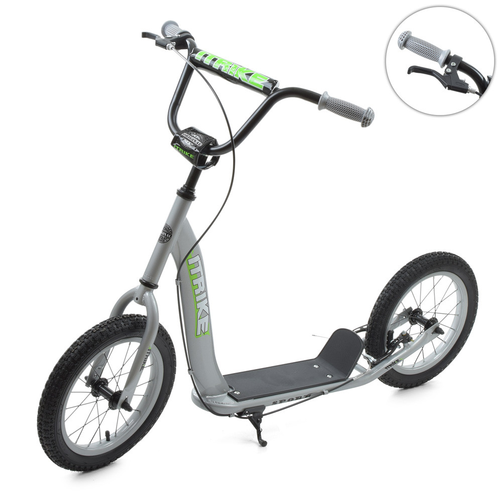 Самокат міський iTrike SR 2-043-2 з надувними колесами 14 дюймів, фото 1