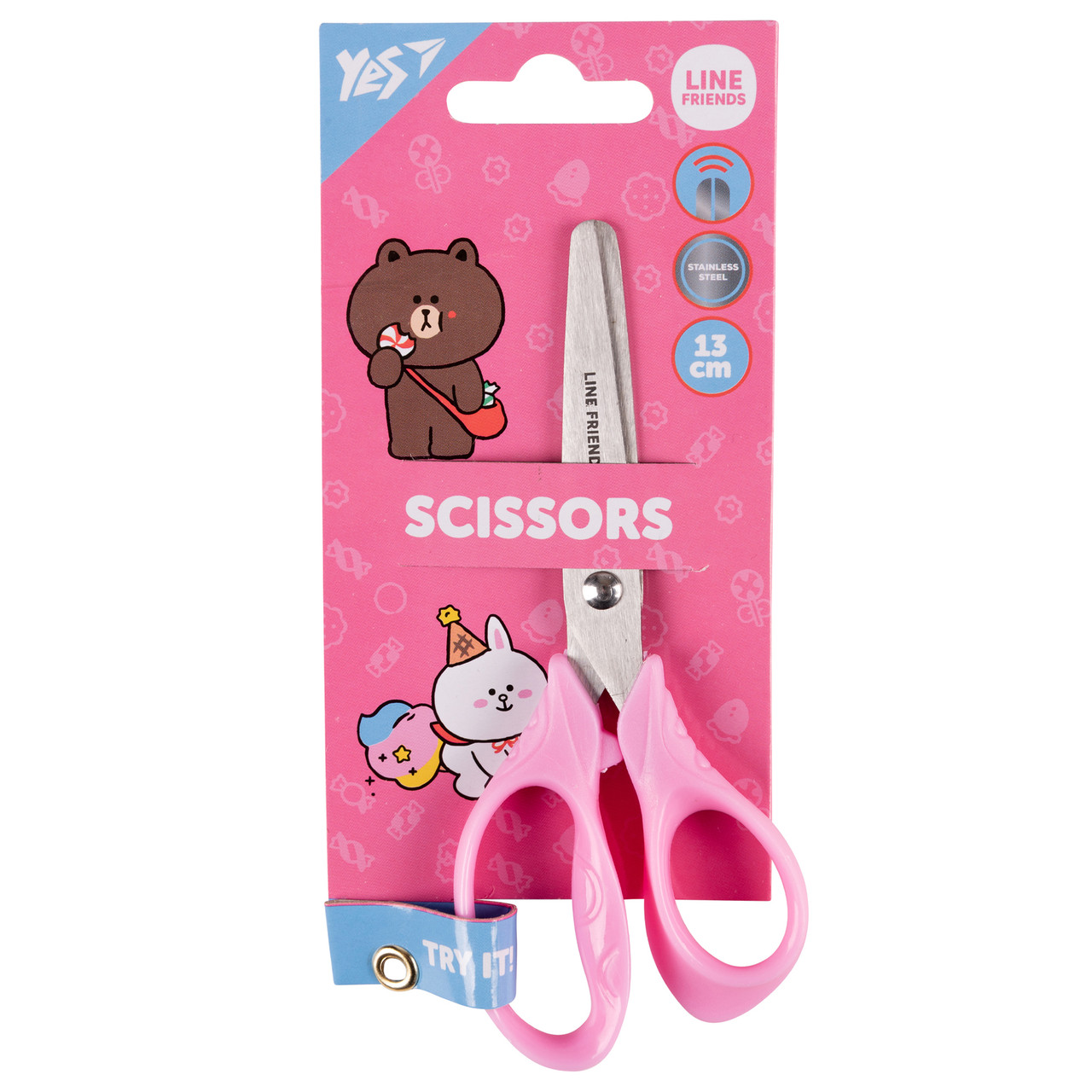 Ножиці Yes Line Friends 13см, фото 1