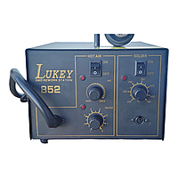 Термовоздушная паяльная станция Lukey 852 (фен и паяльник 60w Hakko)