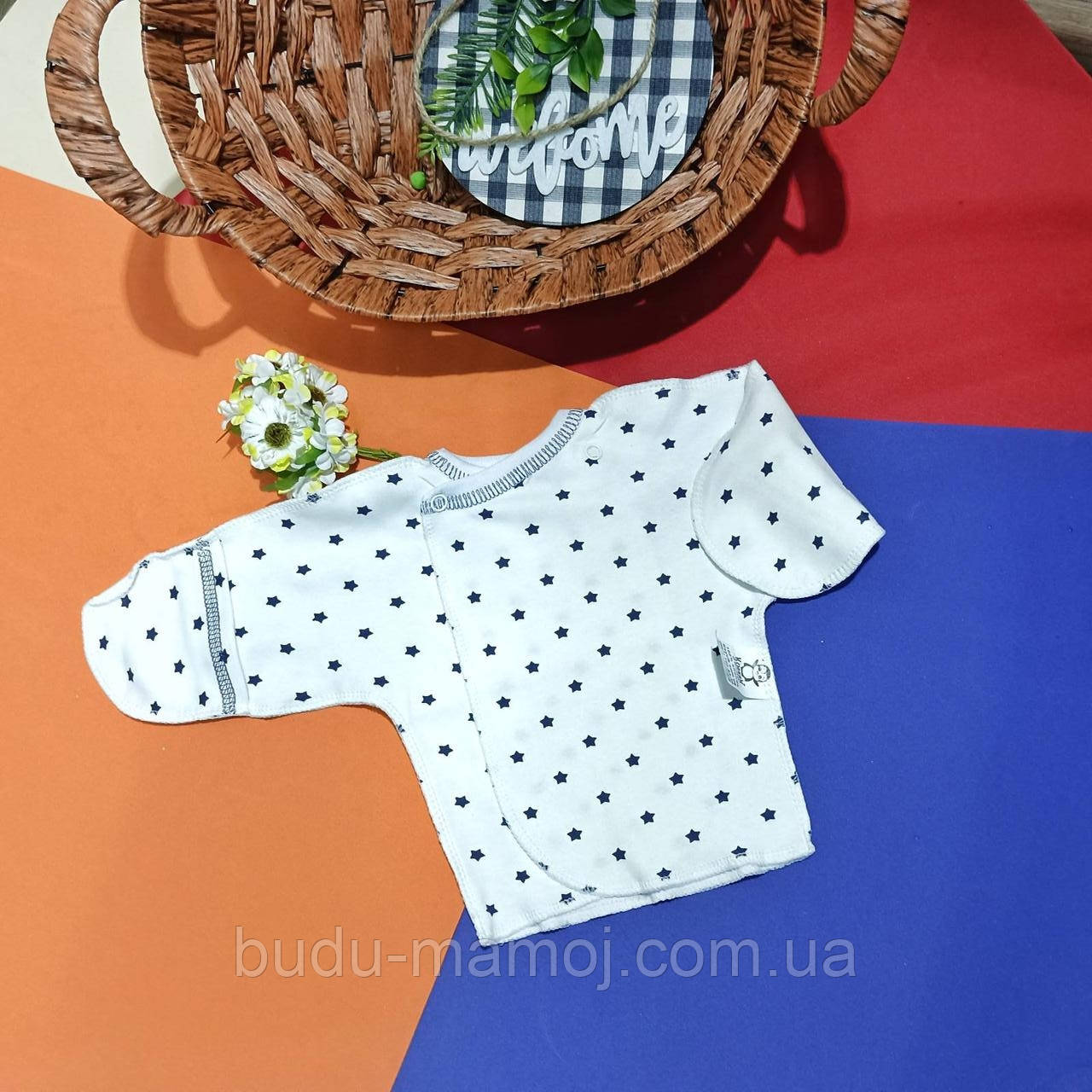 Сорочка для новонародженого бавовна 62 розмір